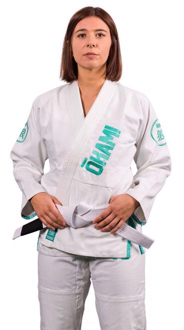okami Aniversary LADIES BJJ Gi- white